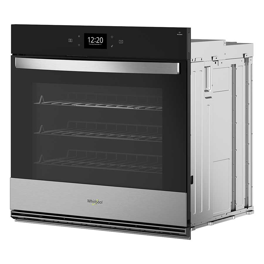 Horno de pared inteligente individual de 5,0 pies cúbicos con Air Fry