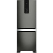 Nevera Congelador Interior Xpert Inverter Whirlpool Color Negro 450Lts