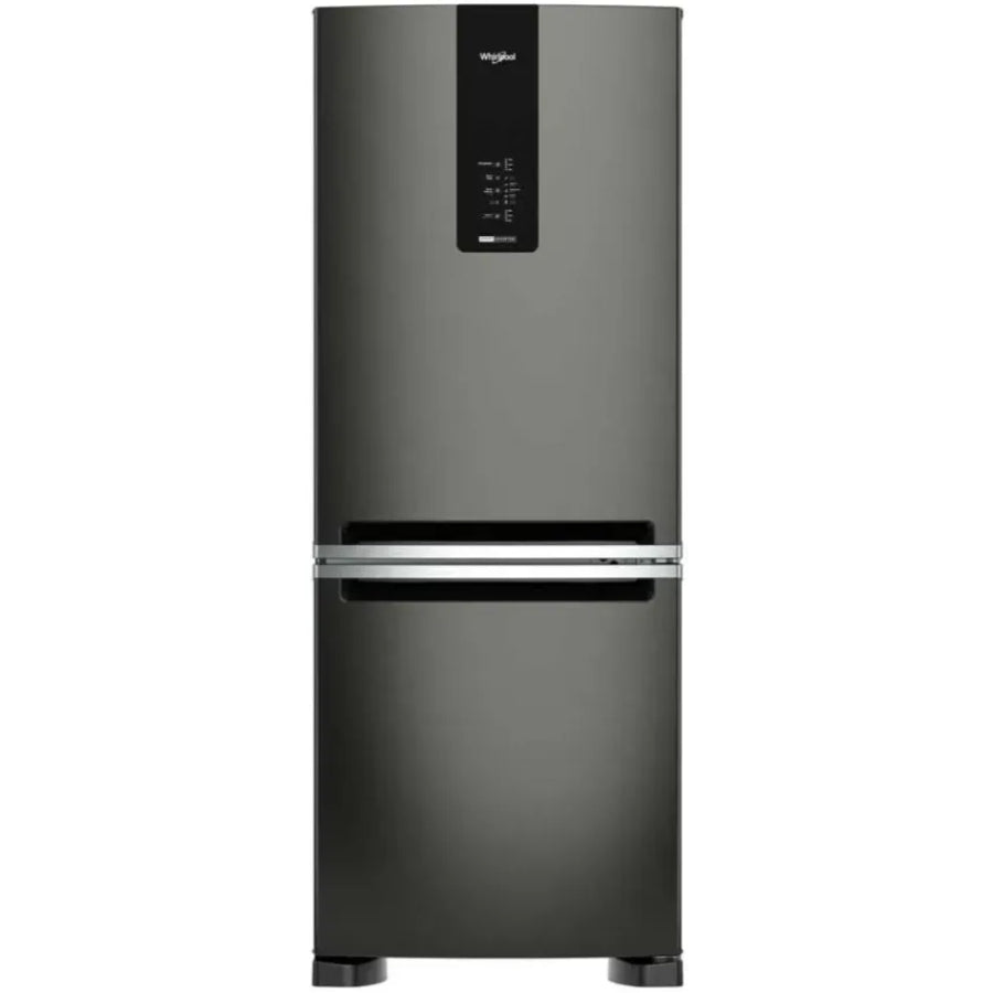 Nevera Congelador Interior Xpert Inverter Whirlpool Color Negro 450Lts