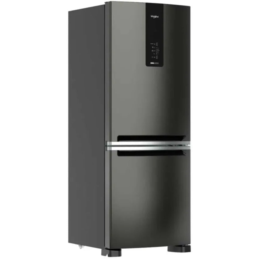 Nevera Congelador Interior Xpert Inverter Whirlpool Color Negro 450Lts