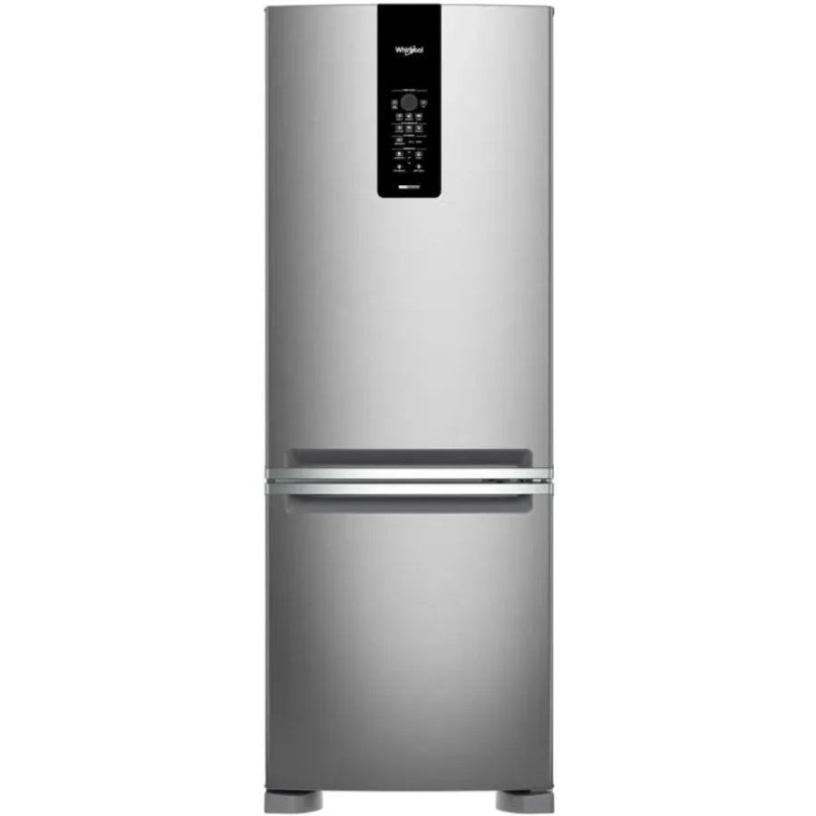 Nevera Congelador Interior Xpert Inverter Whirlpool Color Gris 450Lts