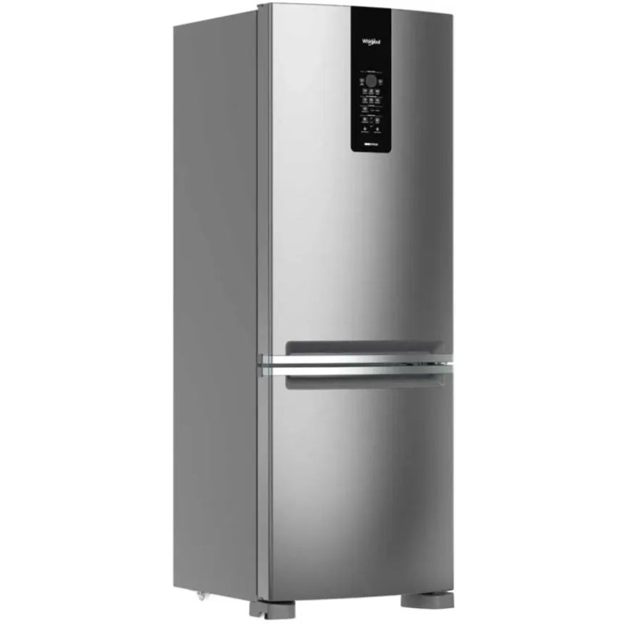 Nevera Congelador Interior Xpert Inverter Whirlpool Color Gris 450Lts