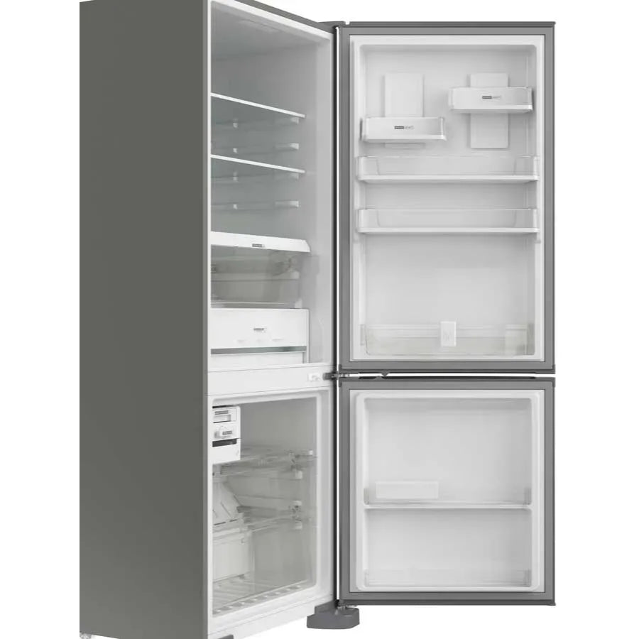 Nevera Congelador Interior Xpert Inverter Whirlpool Color Gris 450Lts