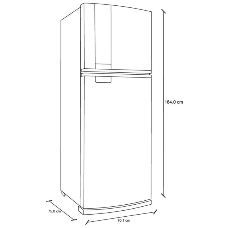 Refrigerador Top Mount Xpert Inverter Whirlpool  468Lts
