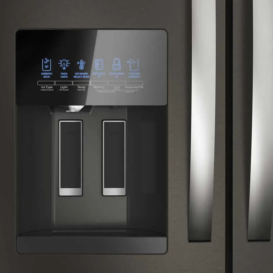 Refrigerador Puerta Francesa Xpert Energy Saver Whirlpool Color Negro 694Lts