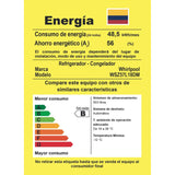 Congelador Bisagra Izquierda Sidekick Whirlpool Color Gris 503Lts