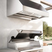 Campana FALMEC OUTDOOR pared Zeus 42" acero 110 v