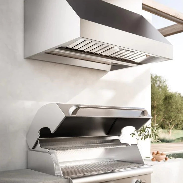 Campana FALMEC OUTDOOR pared Zeus 42" acero 110 v