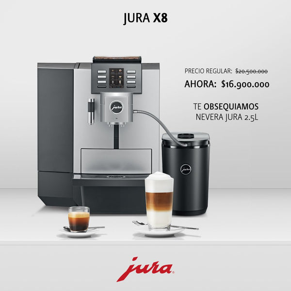 Maquina De Café Jura X8 + Cool control 2.5 Litros