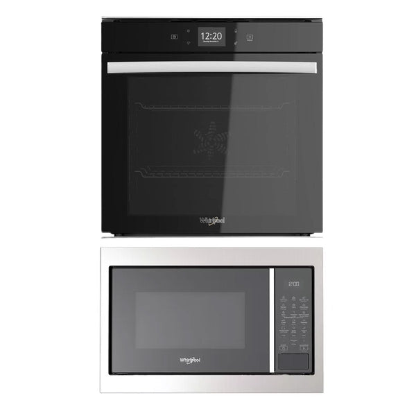 Torre de hornos Smart Whirlpool Horno Acero Horno Negro