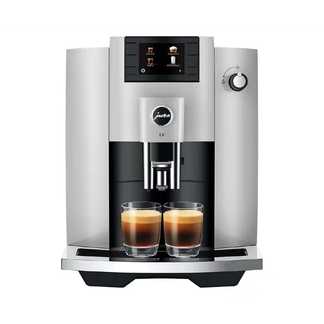 Maquina De Café Jura E6 Color Platino
