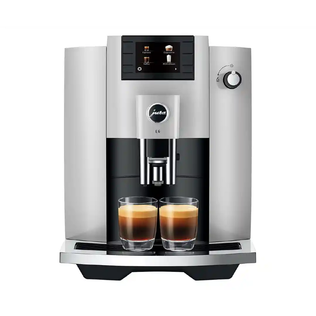 Maquina De Café Jura E6 Color Platino