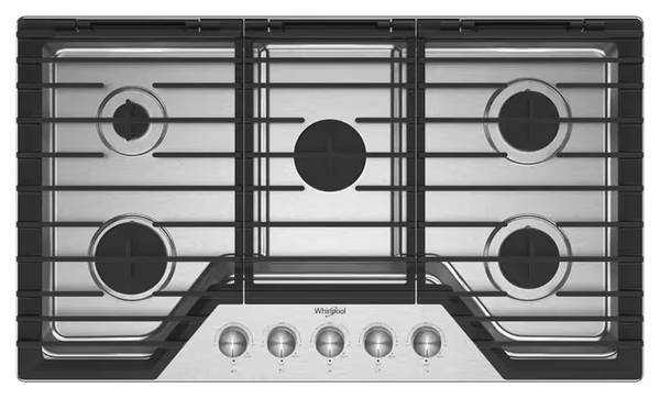 Estufa a Gas 5 Puestos Whirlpool 90cm