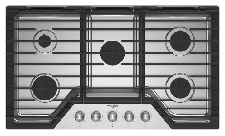 Estufa a Gas 5 Puestos Whirlpool 90cm