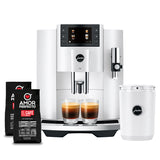 Maquina De Café Automatica Jura E8 Blanca + Nevera Cool Control Jura Color Blanco