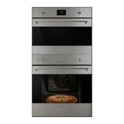 Combo Torre De Hornos, Horno Eléctrico Ventilado + Horno Microondas Con Tecnología Galileo, Smeg 60 cm