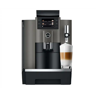Maquina De Cafe Jura W8 Color Acero Oscuro