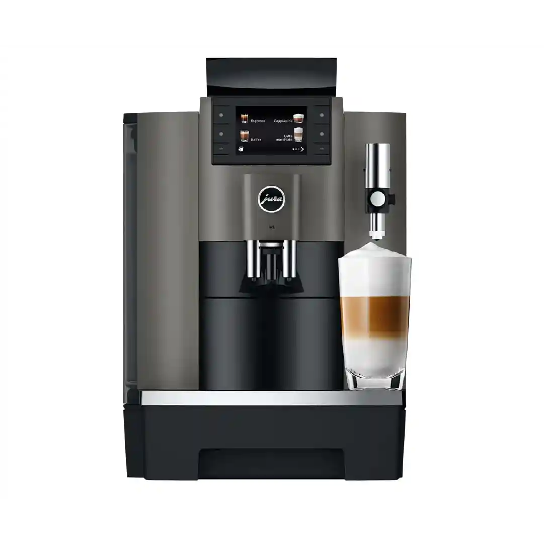 COMBO JURA, Maquina De Café W8 Color Acero Oscuro + Nevera Cool Control 0.6Lts