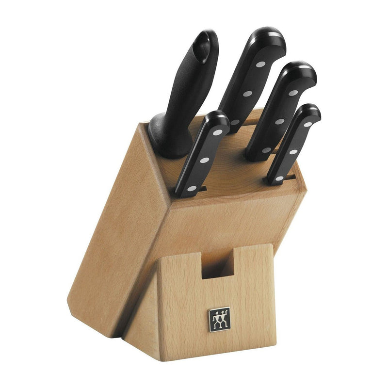 Zwilling Twin Gourmet Juego de cuchillos de bloque de 6 piezas