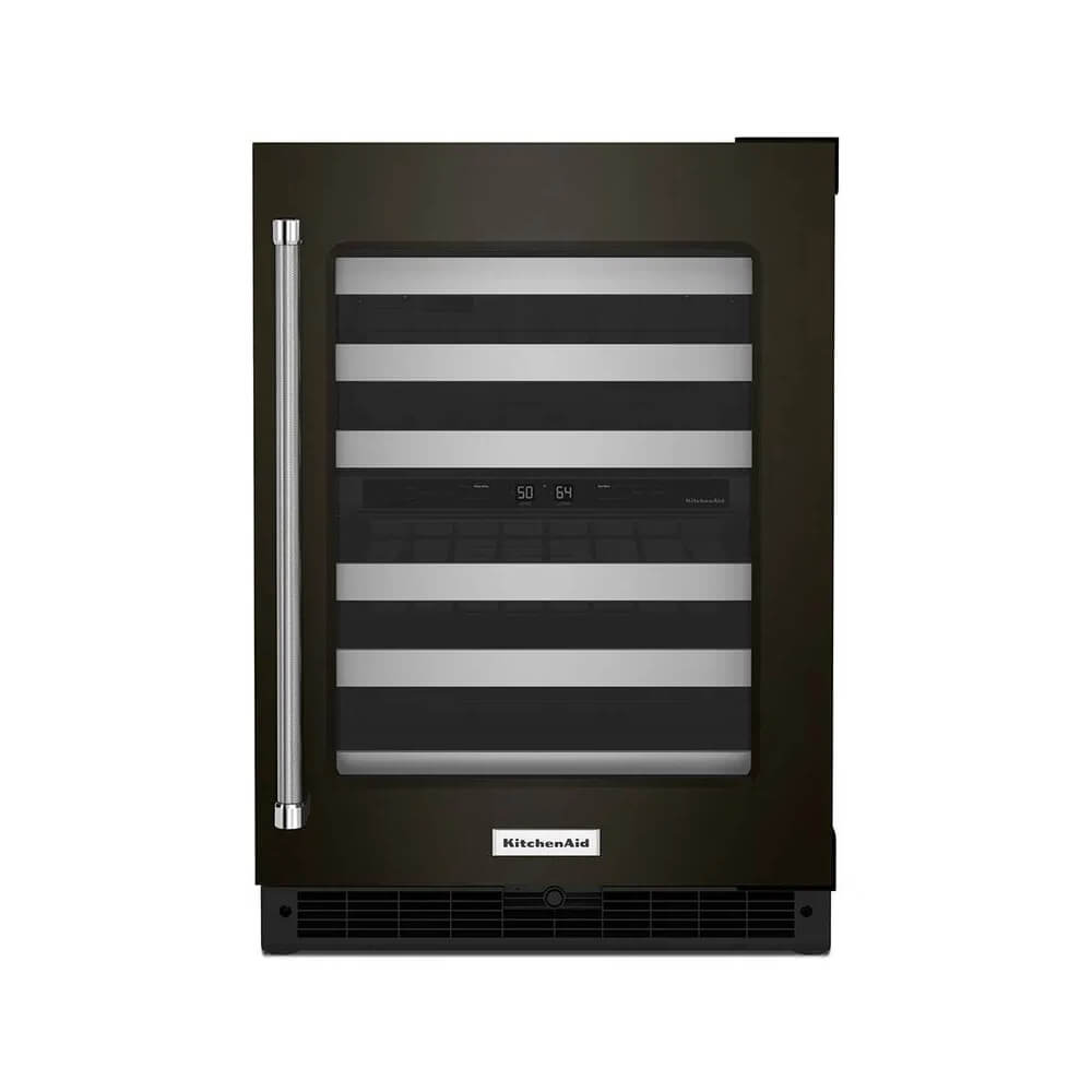 Cava de vinos negra | Apertura Derecha 141L 46 botellas