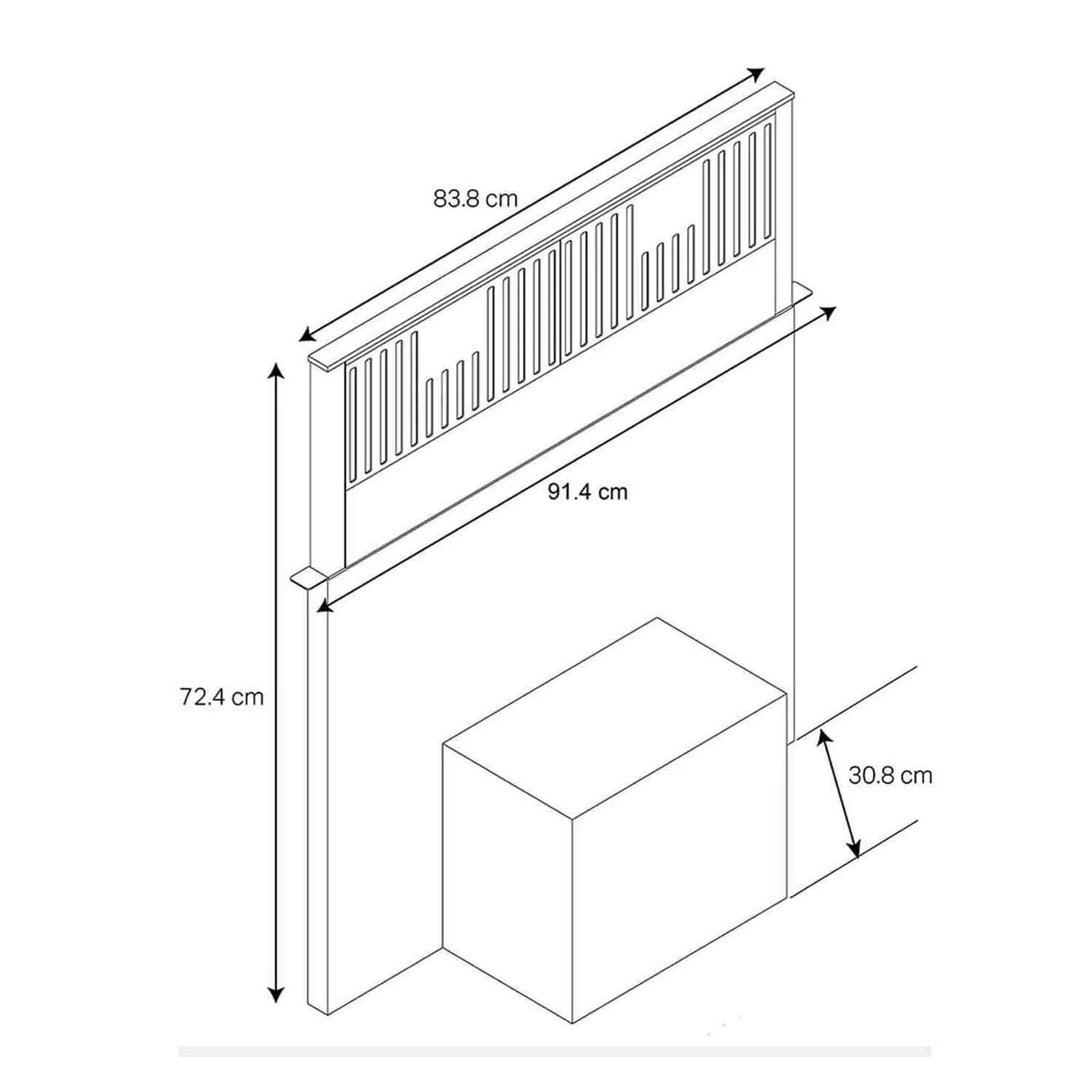 Campana KitchenAid Retráctil sobre Cubierta 36''