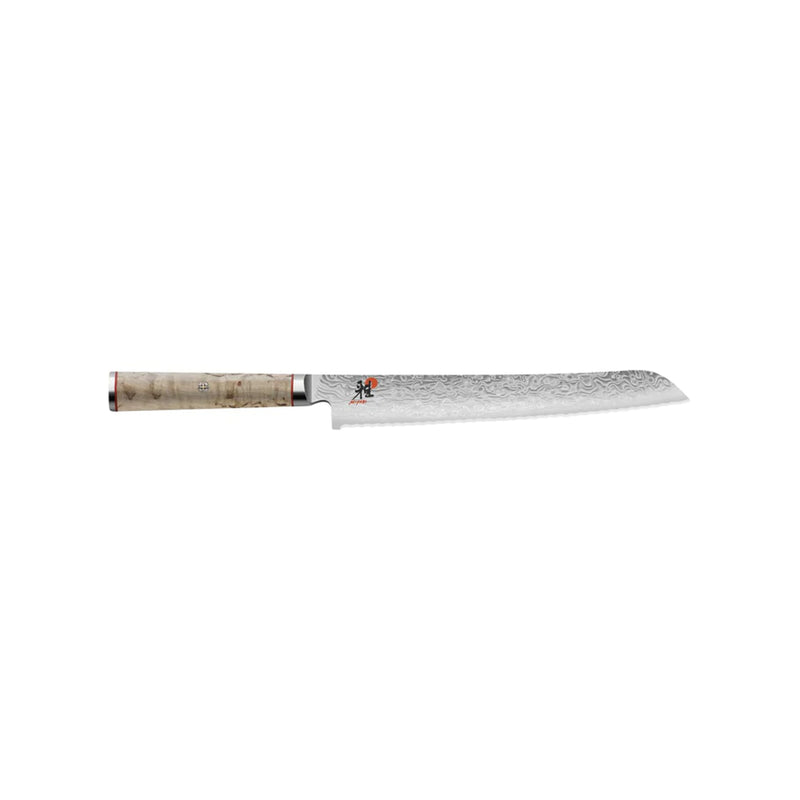 Miyabi Birchwood SG2 5000MCD cuchillo de pan de acero inoxidable, 9 pulgadas - LACUISINEAPPLIANCES.CO