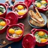 Set 4 mini Cocotte Minis de cerámica