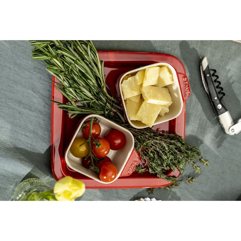 Set mini bowls cerámica 5 piezas cherry - Staub - LACUISINEAPPLIANCES.CO
