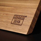 Kotai Soporte magnético para cuchillos de bambú, 11 x 8.6 pulgadas - LACUISINEAPPLIANCES.CO