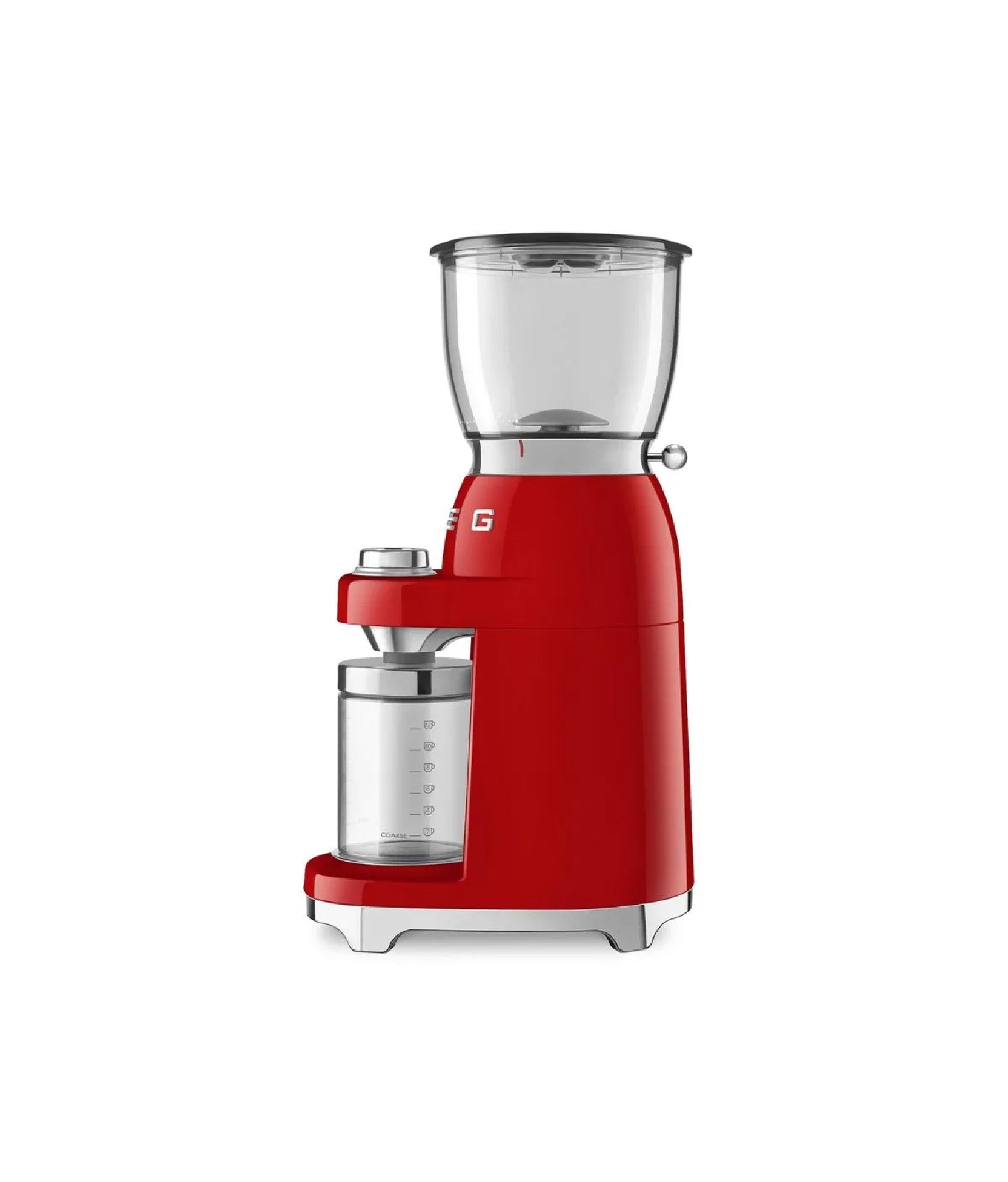MOLINILLO DE CAFÉ RETRO ROJO - SMEG - LACUISINEAPPLIANCES.CO