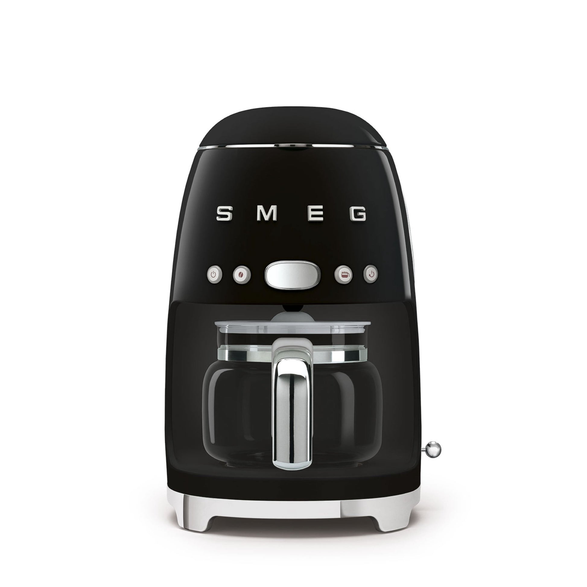 CAFETERA DE GOTEO 10 TAZAS COLOR NEGRO  - SMEG - LACUISINEAPPLIANCES.CO