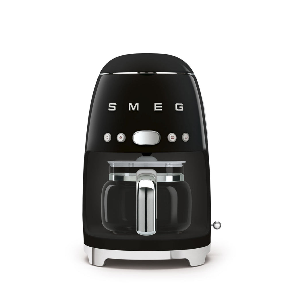 CAFETERA DE GOTEO 10 TAZAS COLOR NEGRO  - SMEG - LACUISINEAPPLIANCES.CO