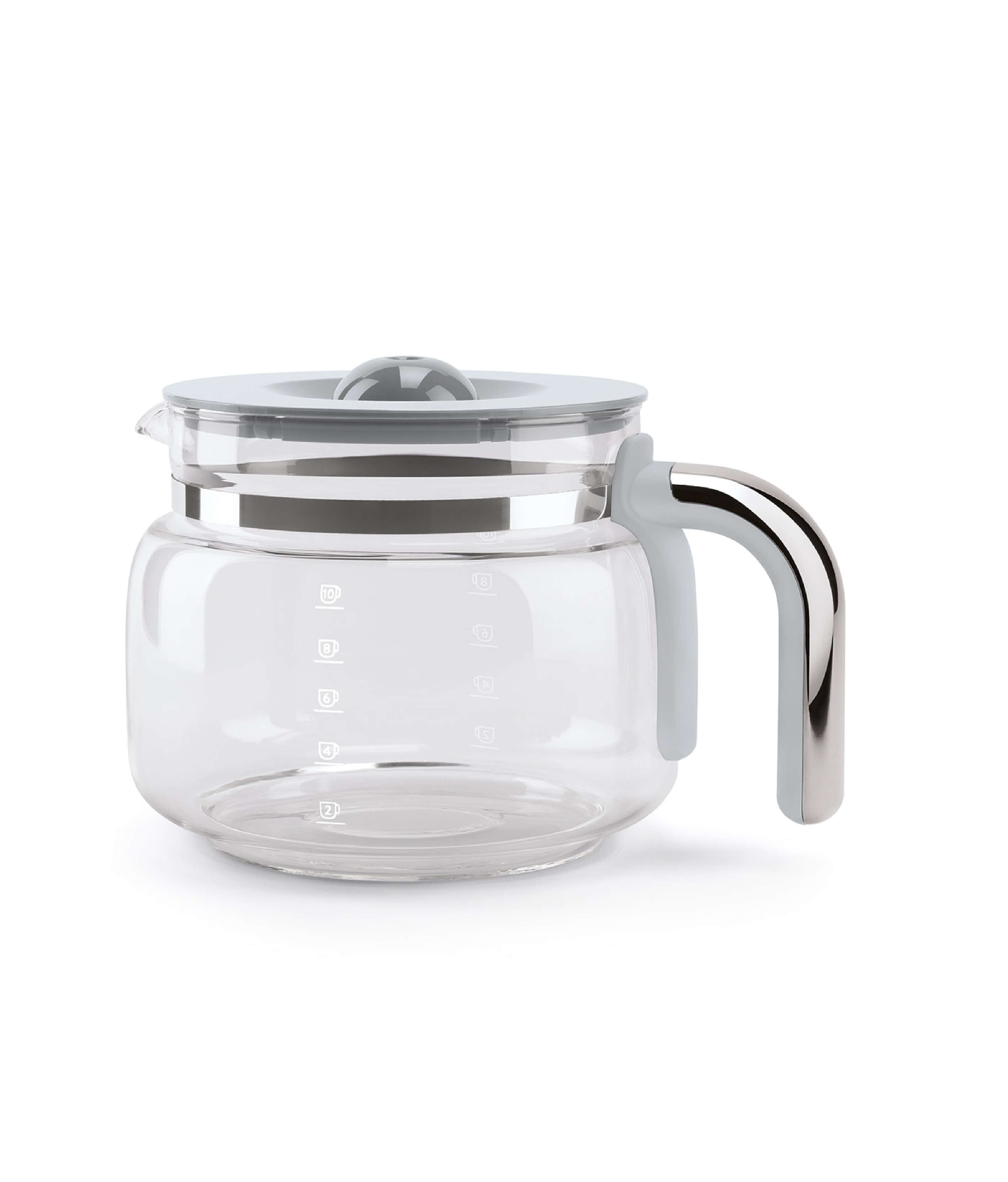 CAFETERA DE GOTEO 10 TAZAS COLOR AZUL PASTEL - SMEG - LACUISINEAPPLIANCES.CO