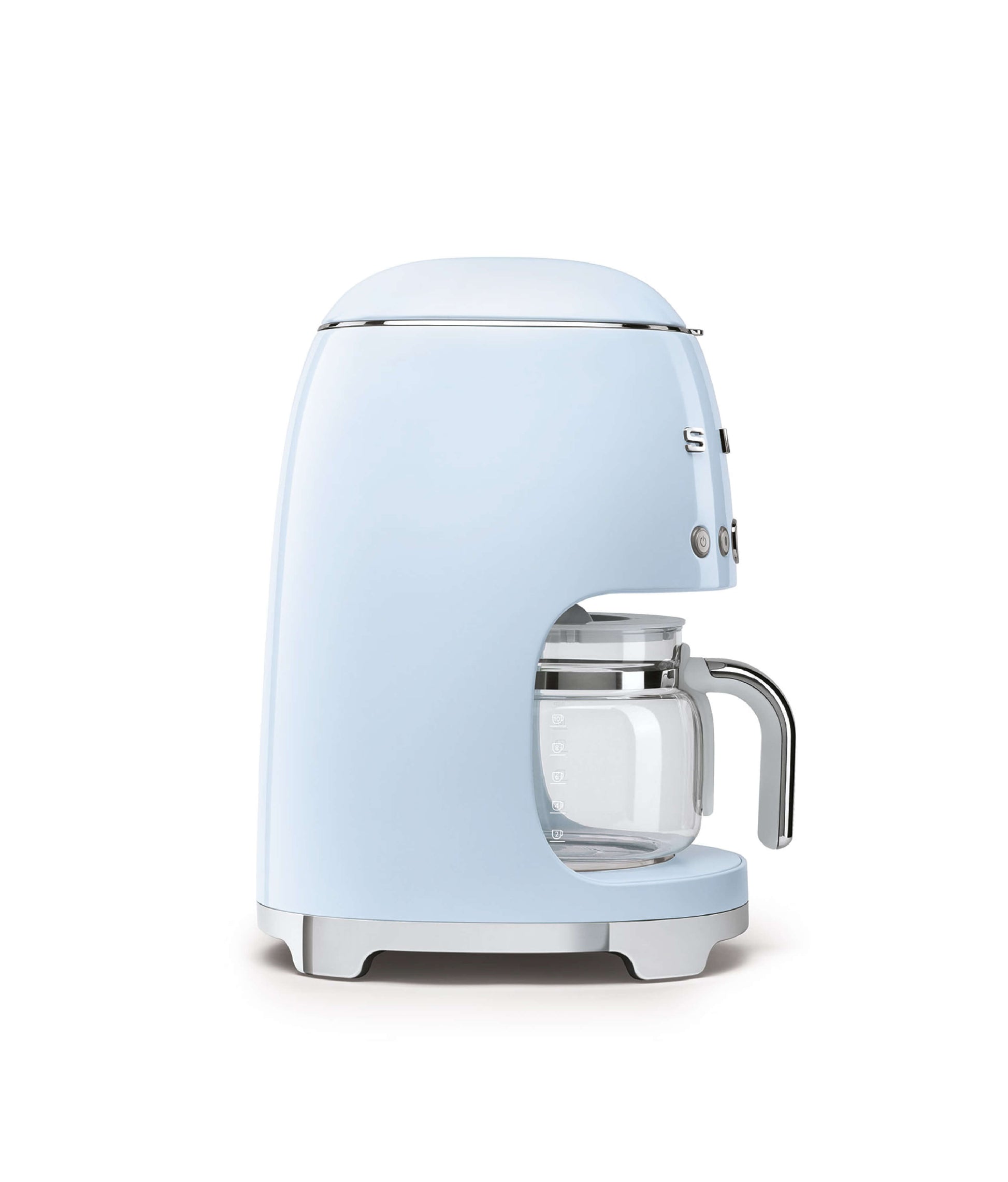 CAFETERA DE GOTEO 10 TAZAS COLOR AZUL PASTEL - SMEG - LACUISINEAPPLIANCES.CO