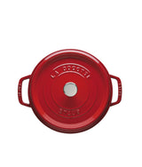 COCOTTE DE HIERRO FUNDIDIO CHERRY 24CM – STAUB - LACUISINEAPPLIANCES.CO