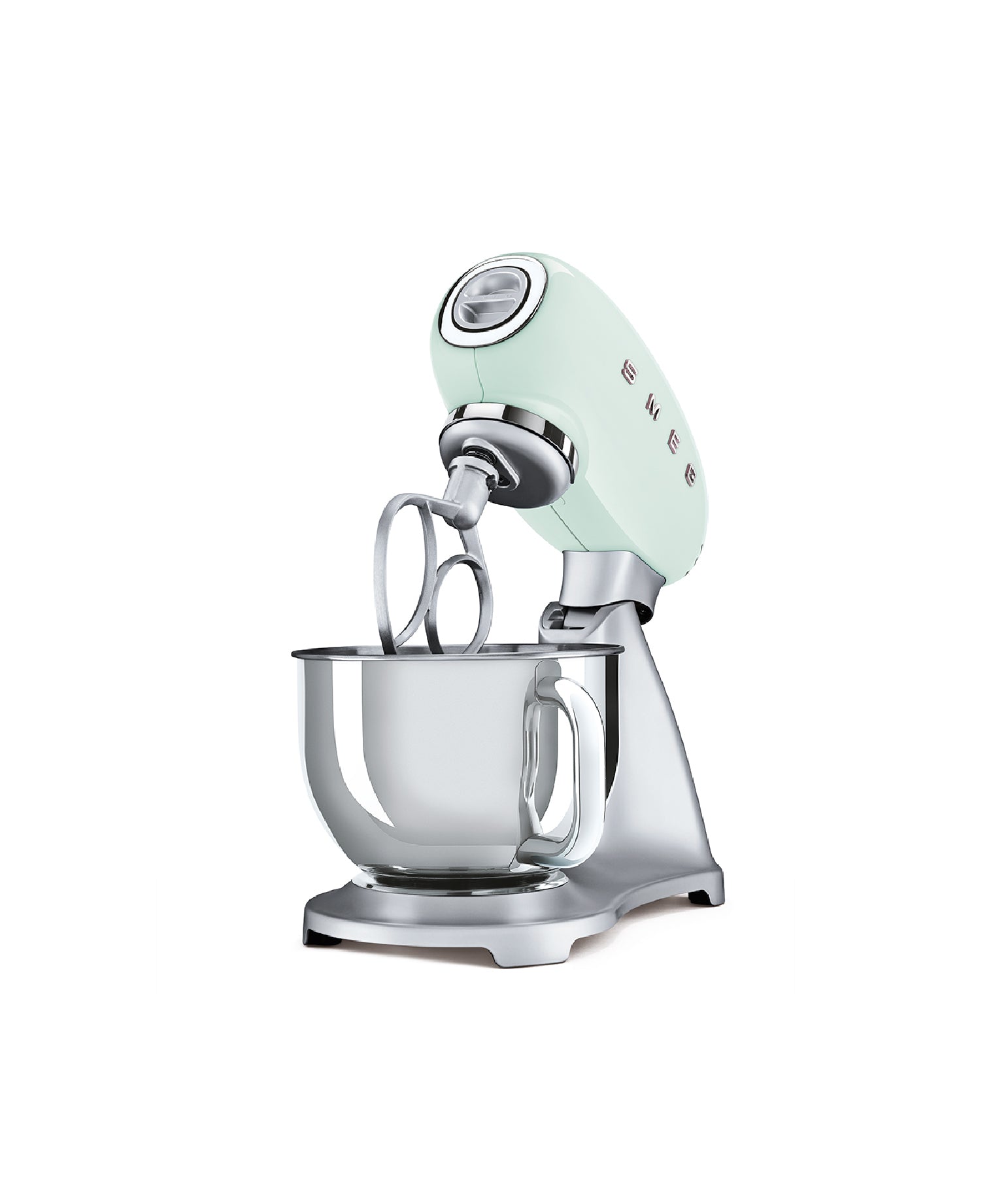 BATIDORA ELÉCTRICA RETRO COLOR VERDE PASTEL - SMEG - LACUISINEAPPLIANCES.CO