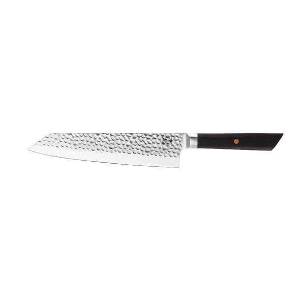 Kotai Bunka Kiritsuke cuchillo de chef de acero inoxidable con mango de madera de ébano, 8 pulgadas - LACUISINEAPPLIANCES.CO
