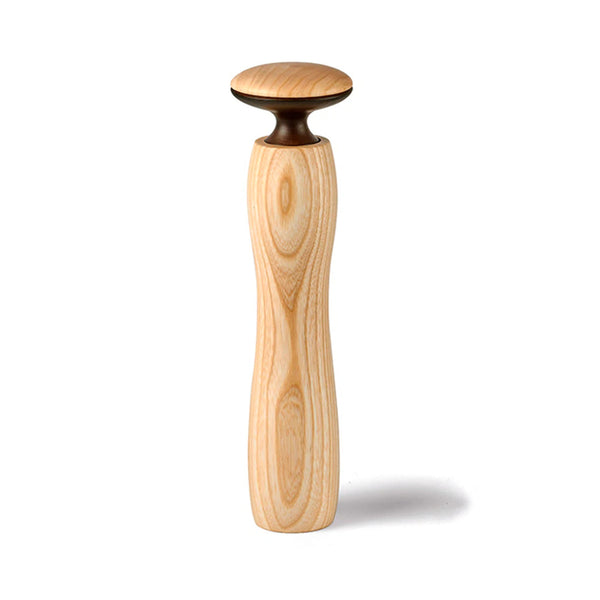 Legnoart Hercules Molinillo de pimienta y sal de madera de fresno natural, 11.2 pulgadas - LACUISINEAPPLIANCES.CO