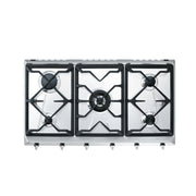 ESTUFA SMEG A GAS EN ACERO INOXIDABLE - LACUISINEAPPLIANCES.CO