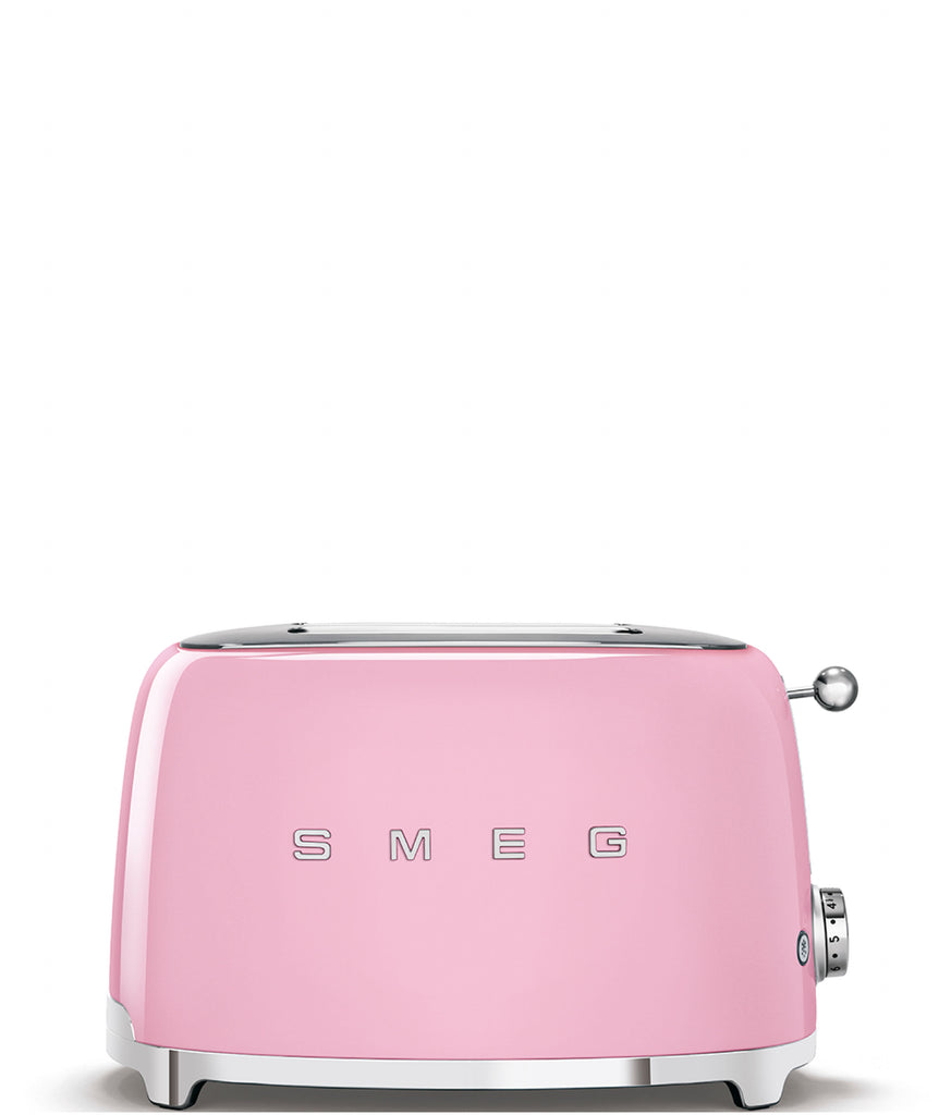 TOSTADORA RETRO ROSADO PASTEL - SMEG - LACUISINEAPPLIANCES.CO