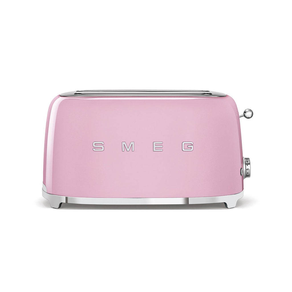 TOSTADORA RETRO COLOR ROSA - SMEG - LACUISINEAPPLIANCES.CO