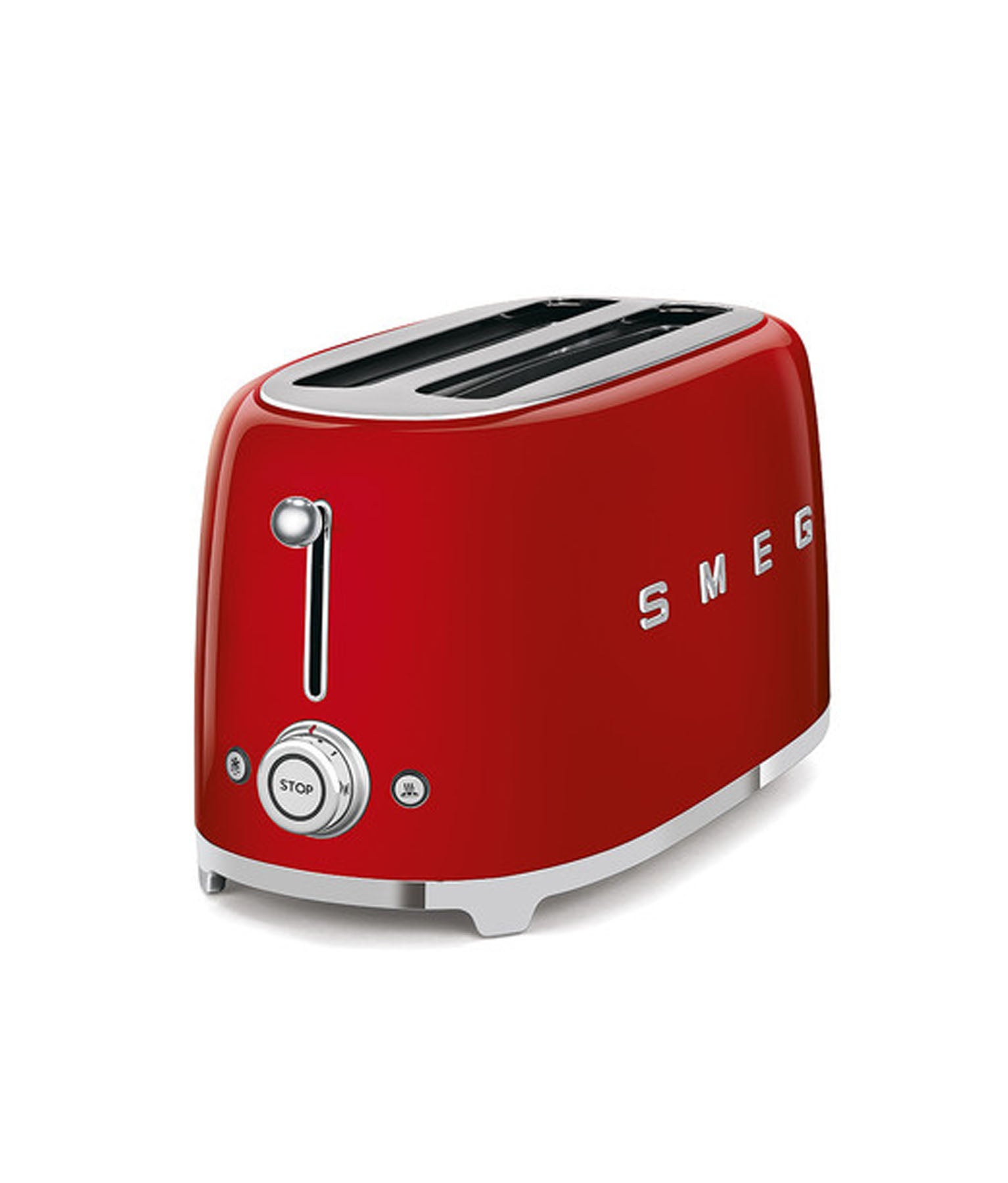 TOSTADORA RETRO COLOR ROJO - SMEG - LACUISINEAPPLIANCES.CO