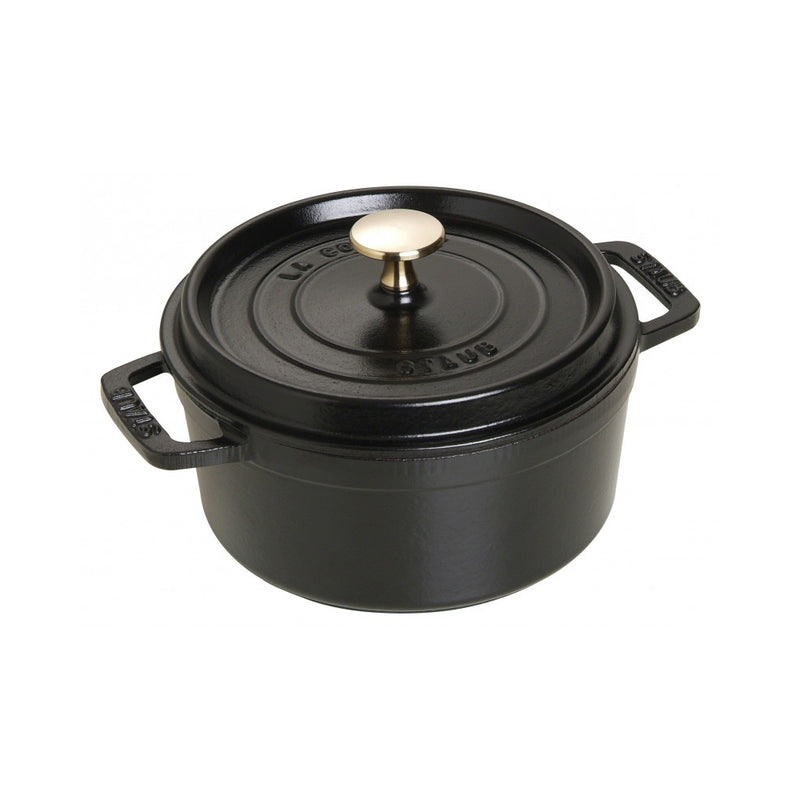 Staub Cocotte redonda 18 cm, negro